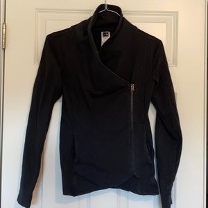 North Face structured zip up